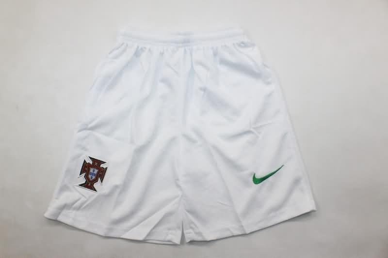 Kids Portugal 2012 Away Soccer Jersey And Shorts