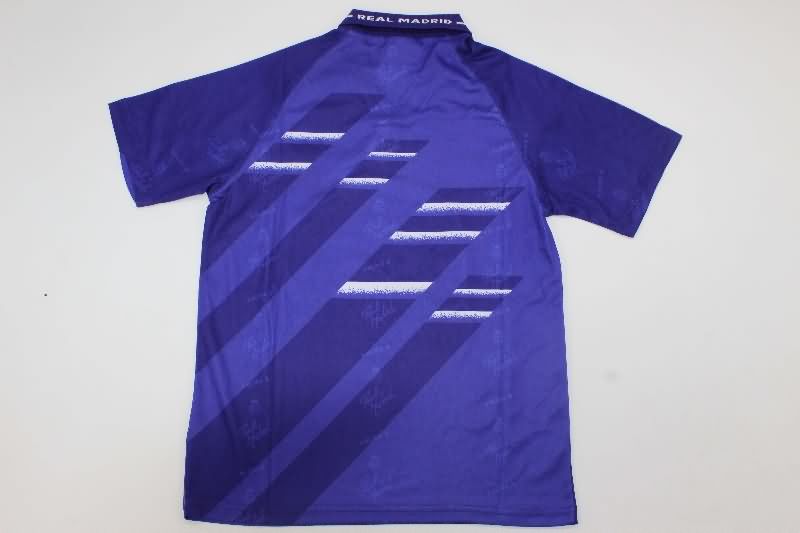 Kids Real Madrid 1994/96 Away Soccer Jersey And Shorts