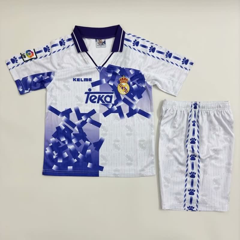 Kids Real Madrid Soccer Jersey Third Replica 1996/97