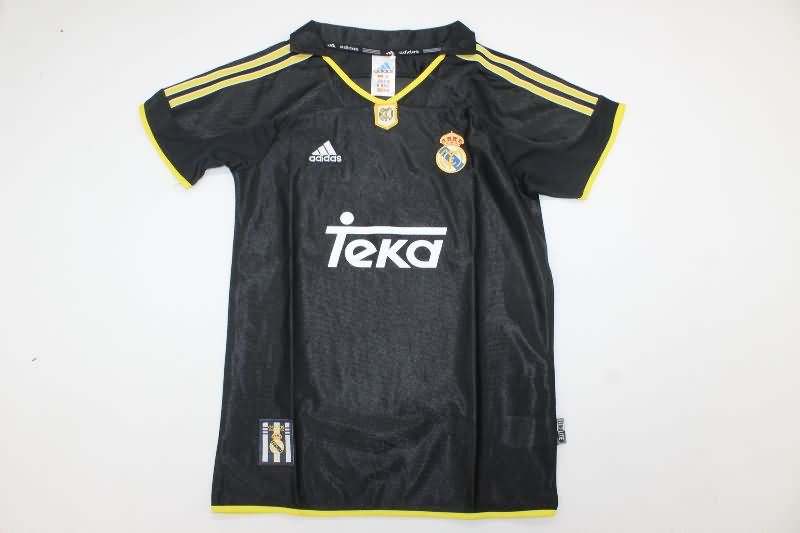 Kids Real Madrid 1999/00 Away Soccer Jersey And Shorts