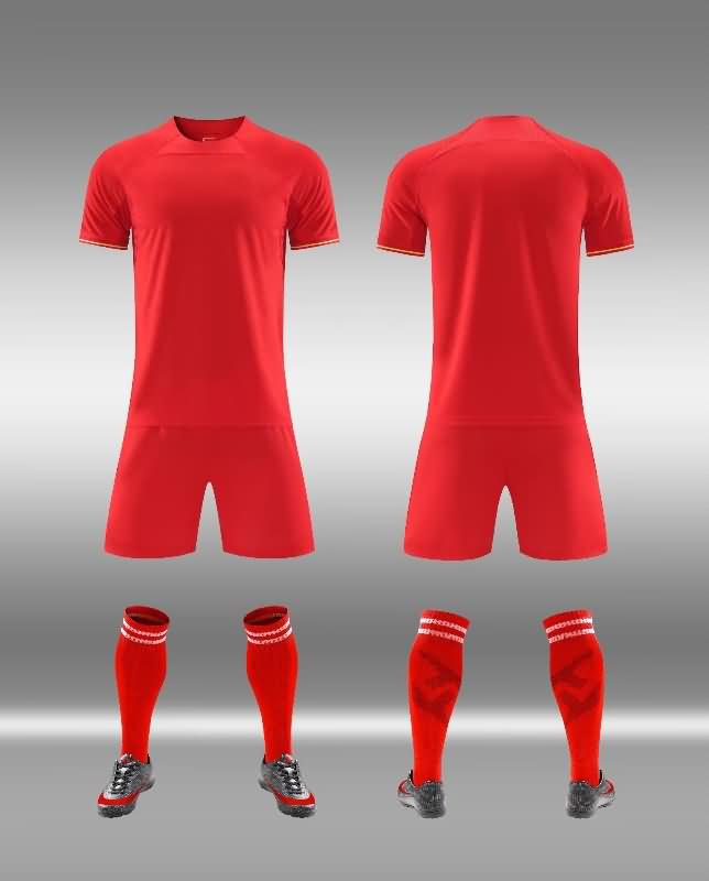 Blank Soccer Team Uniforms 016