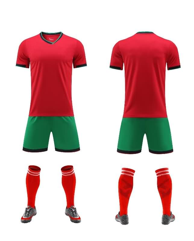 Blank Soccer Team Uniforms 081