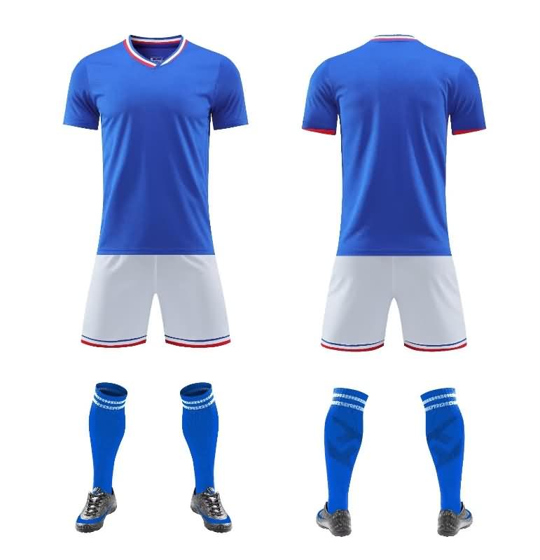 Blank Soccer Team Uniforms 083