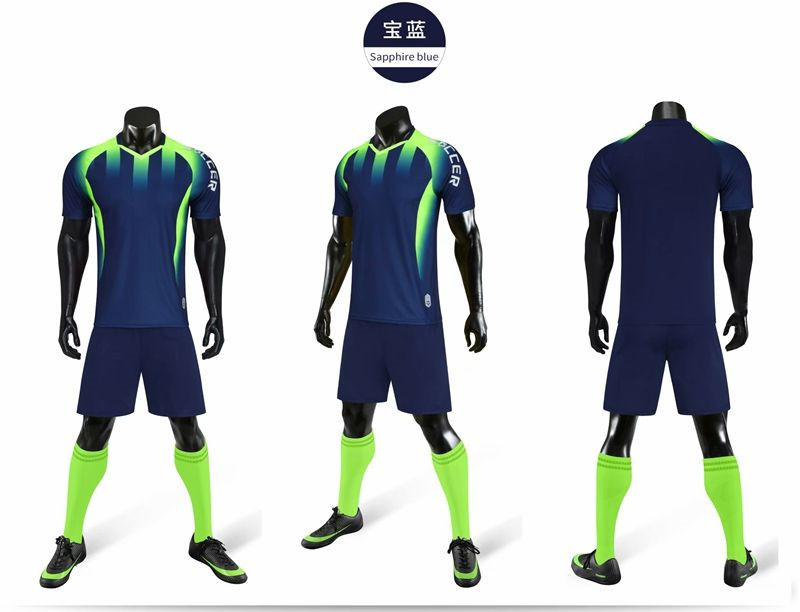 Blank Soccer Team Uniforms 138