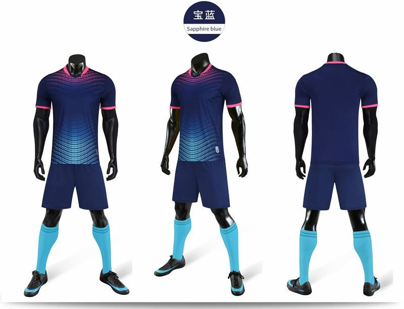 Blank Soccer Team Uniforms 162