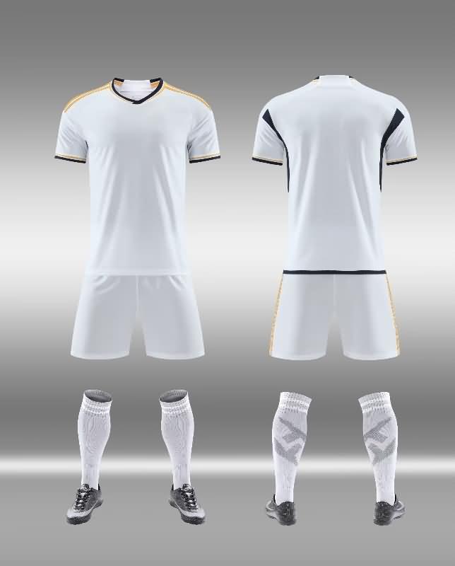 Kids Blank Soccer Team Uniforms 008