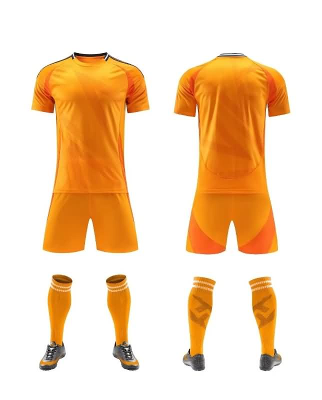Kids Blank Soccer Team Uniforms 099