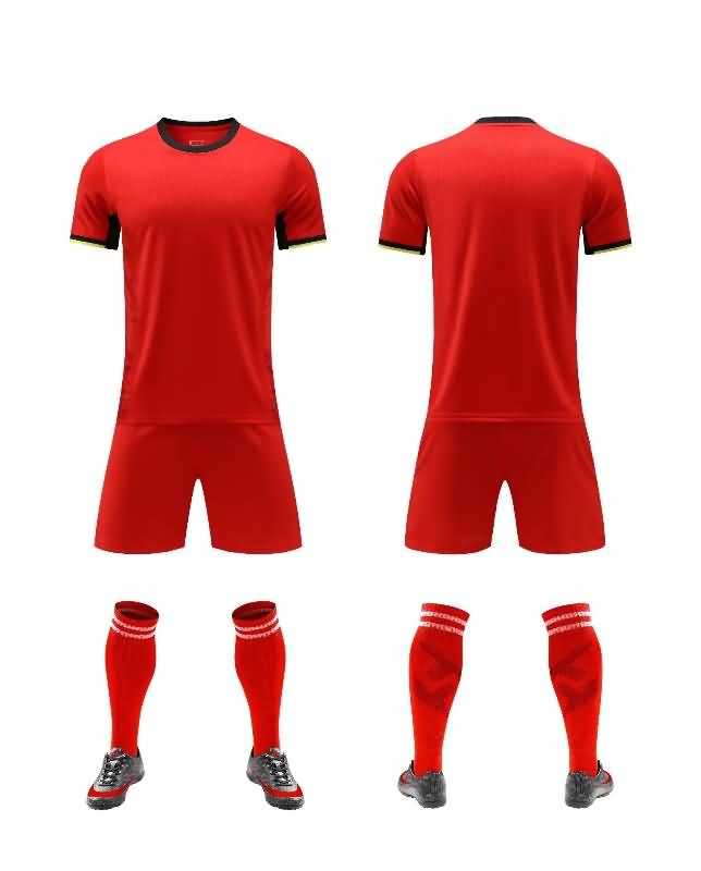 Kids Blank Soccer Team Uniforms 107