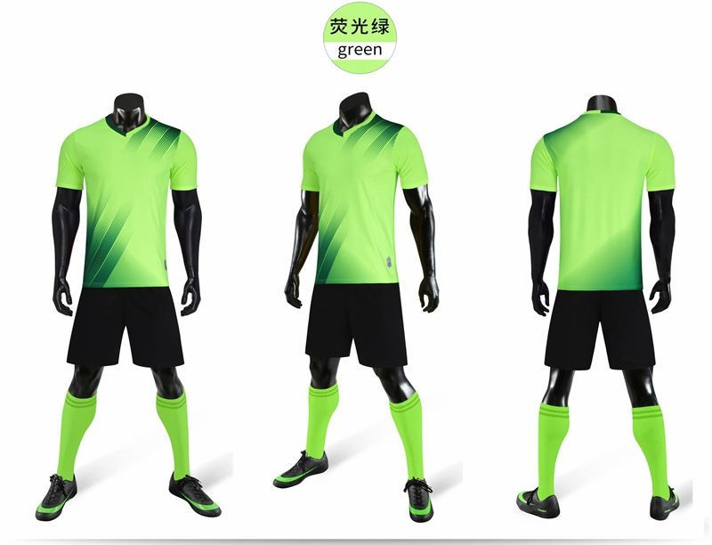 Kids Blank Soccer Team Uniforms 146